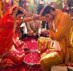 Akhil Akkineni Instagram - Congratulations my dearest brother! @vishnuvarma3666  you deserve all the happiness in the world. You have always brought positivity in my life and have been there for me in ways you can’t even understand or even I can explain. I’m so happy to see you happy brother ! Now I’m sure you and shravya will shine and smile together for the rest of your lives. Be well you both ! Happy times ahead 🤗 #happymarriedlife