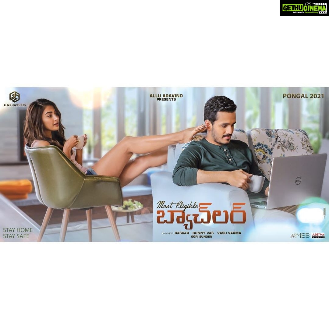 Akhil Akkineni - 290.5K Likes - Here’s a glimpse of our quarantine life 😄
#MostEligibleBachelor @hegdepooja #Bhaskar #GopiSundarOffl #BunnyVas #VasuVarma #GA2Official #adityamusic
