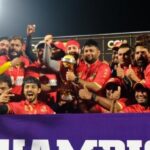 Akhil Akkineni Instagram - This sums it up. All or nothing for the Telugu warriors. 4th time we bring the cup home. Thank you to all the fans for the love and support. We conquered this long season with the energy you gave us. @cclt20 @teluguwarriors