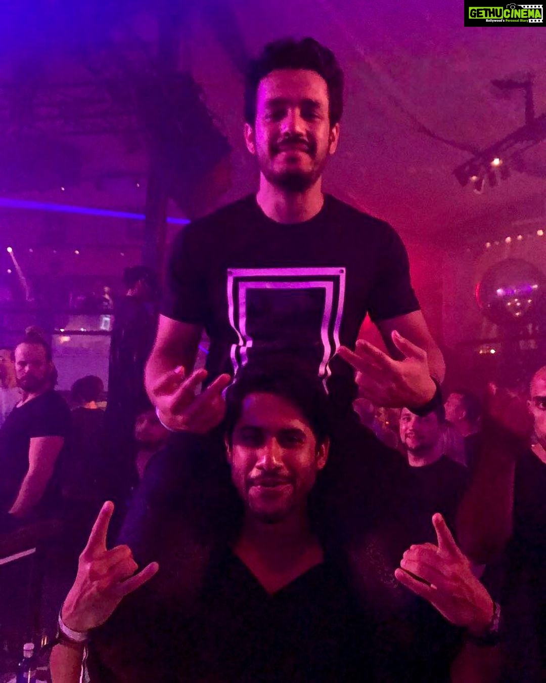 Akhil Akkineni - 372K Likes - My dearest brother ! I wish you a happy birthday and more importantly happiness always because you deserve it. You’ll always be the good brother.... and of course make me look bad 😂. Love u so much my man. Cheers 🥃🥃🥃