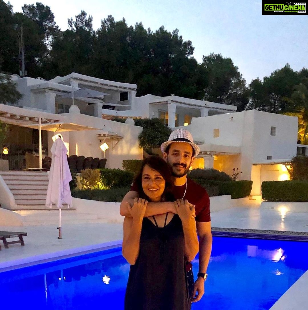Akhil Akkineni - 305.9K Likes - Happy birthday my dearest mother ! Your smile makes me smile and your unconditional love makes me feel like the luckiest son in the world. Have the best year ever ... love you the most 😘 @akkineniamala #happybirthdaymotherdearest
