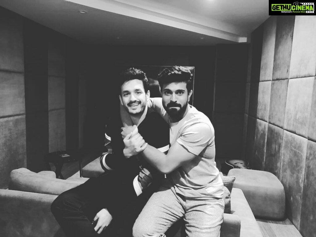 Akhil Akkineni Instagram - Happy birthday my brother ! Lucky to know you and lucky to have your love always ! Thanks for all the fun and good times but more importantly thanks for being there for me all the time. God bless you with all you deserve #happybirthdayramcharan pic courtesy @meghnath734