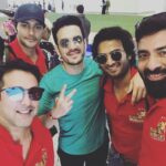 Akhil Akkineni Instagram – Back with these boys for another season of CCL ! I hope the other teams are ready coz the champs just landed ✌🏻😎✌🏻 #Chandigarh #cclt10blast