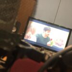 Akhil Akkineni Instagram - Dubbing time ! Another job on its own 🙏🏻#mrmajnu