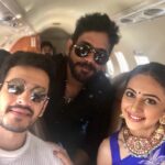Akhil Akkineni Instagram - See you soon Rajahmundry !! ✈️ @southindiashopping @rakulpreet