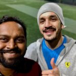 Akhil Akkineni Instagram - Cricket session smashed ! Goodbye today ! See you very soon tomorrow ! Goodnight :)))) @george_dop