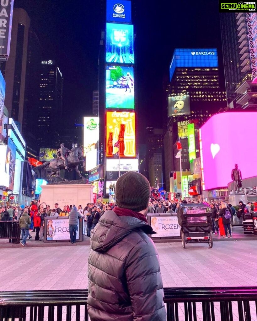 Akhil Akkineni Instagram - New York took my breath away again ! #shootdiaries