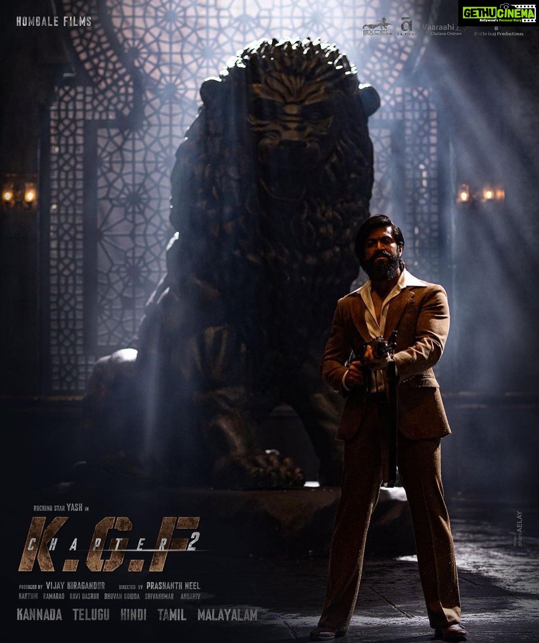 Akhil Akkineni - 384.1K Likes - Heroism to its peak ! Character elevation to its peak ! Everything to its peak. KGF chapter 2 leaves you with a high that just doesn’t fade.
What an experience it is🙏🏻 congratulations to the whole team for creating such a cult.
@thenameisyash as Rocky was magnificent and his aura was like no other.
A big shout out to @prashanthneel for his vision and passion. It was pure magic.
A Special mention to all the technicians for creating magic in every department 🙌