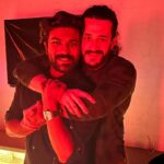 Akhil Akkineni Instagram - Happy birthday champion. This birthday is extra special with the release of #RRR. We are all so proud of you and the work you have done and the commitment and passion you have shown. Wishing you only the best in everything you do. Love and strength to you my brother. @alwaysramcharan