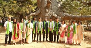 Akhil Akkineni Instagram - Yesterday was a day to remember. The Akkineni family is proud to announce the adoption and laying of the foundation for the ANR URBAN PARK in chengicherla forest. We sincerely thank our chief minister #KCR garu and MP Santosh Kumar garu for this opportunity. #anrliveson #greenindiachallenge