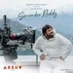 Akhil Akkineni Instagram - He challenged me in every way possible and so much more. It has been a crazy journey so far. Wishing my director Surrender Reddy garu a very happy birthday. Health and happiness to you sir.