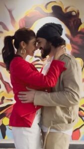 Akhil Akkineni Instagram - My first ever reel with Vibha. See you soon in the theatres!  5 days to go …. @hegdepooja @ga2pictures 

#Leharaayi #MEBOnOct15th