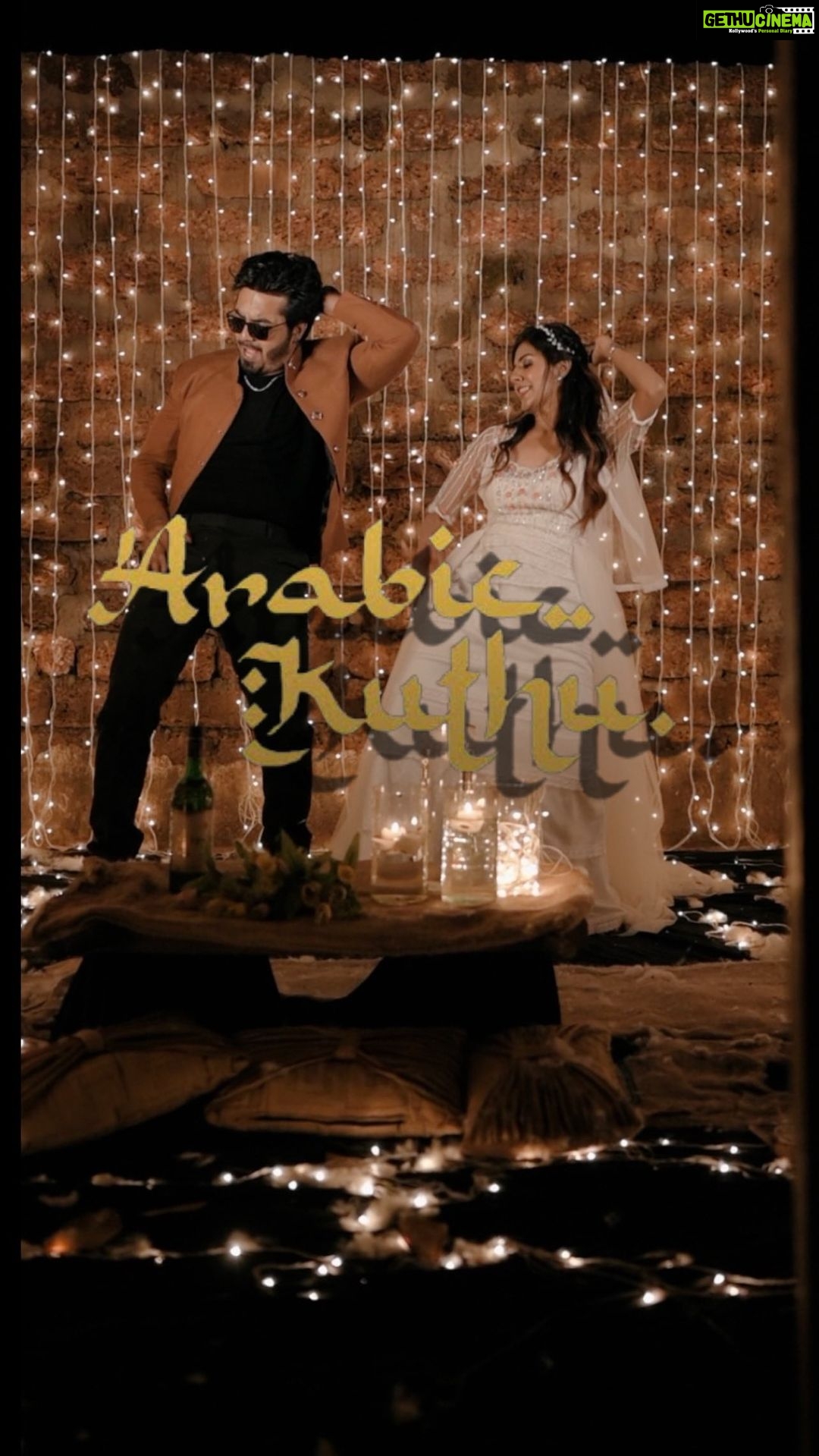 Akshaya Udayakumar - 307.7K Likes - Arabic kuthu.. Full videoโฆ @akshaya__udayakumar
PC: @siju_doss @sd._photographyinsta
Costumes: @elakshi_designerstudio
Styling: @shaima.ap
MUA: @makeoverbyshaima
Art Set : @celebrito_events
EC: @rahul_raghav11
@anirudhofficial @nelsondilipkumar @hegdepooja @sivakarthikeyan
#arabickuthu #arabikuthu #halamithihabibo #halamithihabibochallenge #vijay #thalapathy #dance #dancechallenge