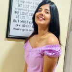 Akshaya Udayakumar Instagram - Keeping it real 💜🙌 Pc:- @_kavyasri_chowdary