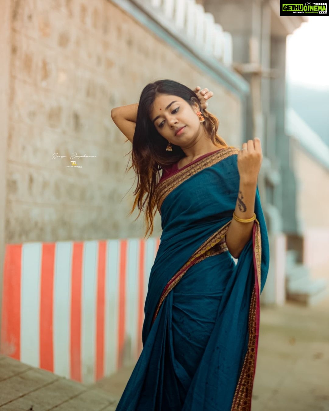 Akshaya Udayakumar Instagram - Devadhai nizhal🍃 Pc:-@sury4j_ ♥️