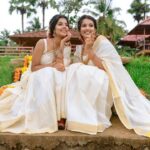 Akshaya Udayakumar Instagram - LAVANYAM✨ With @pooj_a_s_ Shot : @karthiknair95 Production : @candidstoriesbykarthik Lighting and assistance : @dileepraj.drc , @_naveenprakash Costume : @swaraahdesigns | @swathi_sukumar isukum Make-up : @anjalisnair_makeup Decor : @golden_wedding_company | @golden_gireesh Jewelry : @akshayagold_palakkad Location : @udayaayurveda Thanks to : @___darsan___ , @frames.by.hari @samsibinofficial 🤗 Udaya Ayurveda Resort