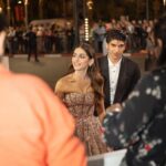 Alaya F Instagram - Lots and lots of gratitude and joy!!🥰 here are some moments from the World Premiere of our film Almost Pyaar with DJ Mohobbat at the @marrakechfilmfestival 🥰 @anuragkashyap10 @itskaranmehta Thank you for capturing these moments @marrakechphotographe Outfit by @monishajaising , styled by @tanghavri , make up by @phophiemathiasmakeup , hair by @hairpalacio