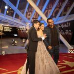 Alaya F Instagram - Lots and lots of gratitude and joy!!🥰 here are some moments from the World Premiere of our film Almost Pyaar with DJ Mohobbat at the @marrakechfilmfestival 🥰 @anuragkashyap10 @itskaranmehta Thank you for capturing these moments @marrakechphotographe Outfit by @monishajaising , styled by @tanghavri , make up by @phophiemathiasmakeup , hair by @hairpalacio