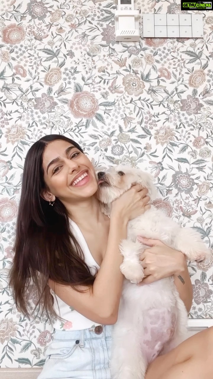 Alaya F Instagram - This is what I get for trying to record a video with a perpetually restless idiot🤣💖