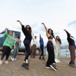 Alaya F Instagram – While you’re waiting to be called onto set, it’s the time to awkwardly disco 🤣♥️ @manushi_chhillar