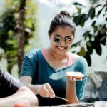 Alina Padikkal Instagram - Hai butter.! Be my half 🍞 PoV: When u fall in love with floating breakfast @vaayo_bubbles ❤ Wayanad വയനാട്