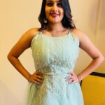 Alina Padikkal Instagram - 🚨 Purchase alert / discount sale Costume : @revathyjayanbabu MUA : @roshnistvm (Show this pic and get it stitched for discount rates) . Yes it is.. brodaddy Anna Kurian’s (@kalyanipriyadarshan) reception dress.! So I was confused and out of ideas on what outfit I will wear for upcoming function. And then this look popped up.! Trying outfits from movies are fun and challenging and hence got it done.! Since everyone is asking me the price I have decided to introduce the boutique I got it stitched and also good news.. you will get discount price if u need one Like this