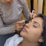 Alina Padikkal Instagram - Simple and light makeup for @alina.padikkal #makeupreels #simplemakeup Azhak Makeover Studio
