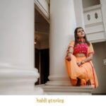 Alina Padikkal Instagram - Haldi 2k21 #alinarohitsaga Photography : @motionpictures_weddings costume : @cassidinae._ @nithinju mua: @aleena.makeupartist