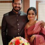Alina Padikkal Instagram - Angane neeyum pettu.! Ipozha correct brother sister ayea.! @lidiaanngeorg can’t wait to add you along with our madness ♥️ So guys this is my brother who kept his word of getting engaged to his love and also kept his word of getting married soon after mine.! Just a day difference we will be hitched 😍🤣 true goals.! #brothersisterlove❤️ #brothersistergoals Kottayam