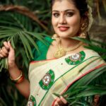 Alina Padikkal Instagram - 🍃 @navamimypassionyourfashion ♥️ stylist : @nithinju @sksreez MUA : @roshnistvm 📸 : @sumesh_perfectmaker @perfect_makers