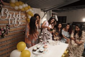 Alina Padikkal Instagram - My girls❤️ bridesmaids 💕
Stories from #alinarohitsaga 
 @celebrate_clothes_n_crafts
@motion_pictureswedding_planner 
@motionpictures_weddings 
@mgfevent