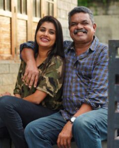 Alina Padikkal Instagram - Happy Father’s Day.!
Mr.Padikkal.. oops Appa.! U r such an inspiring person.. and best dad ever.! Taking care of me like a princess though I was ur tomboy. Teaching me how to walk, swim, exercise.. basketball badminton what not ente ponnu Appa.! At the age of 10 I was an expert in everything including riding n driving ♥️ u always make sure I stand unique and achieve the best.! Less expressive but I know we make the best combo.! I love you Appa.! And thanks for all the love, lessons, freedom with boundaries and loving u immensely for not being that “strict Appa” but cool Appan forever.! 

Love you padikkaleeee.! 😍♥️ 
also happy Father’s Day to all fathers the first real superhero’s♥️ from childhood 

#fathersday #fatherdaughter #fatherlove
