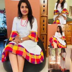 Alina Padikkal Instagram - Collaboration alert.
Costume : @vinzie.boutique 
.