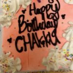 Alina Padikkal Instagram – Thank you for the cakes and surprises.
Appa Amma
Husband my love
Friends and family ❤️