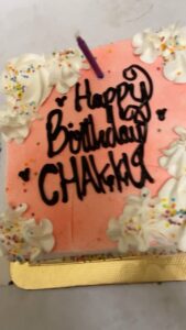 Alina Padikkal Instagram - Thank you for the cakes and surprises.
Appa Amma 
Husband my love 
Friends and family ❤️