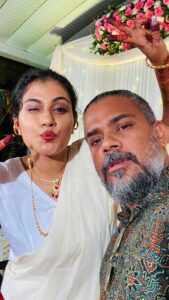 Alina Padikkal Instagram - അളിയന്റെ പിറന്നാൾ വാരാഘോഷം! 😜😘😝 @alina.padikkal #happybirthday #hbd #chunk #instagood #kallu #rajkalesh #rajkaleshdivakaran #kallusrecipes #kallutravels #rajkaleshproductions #love #instagram