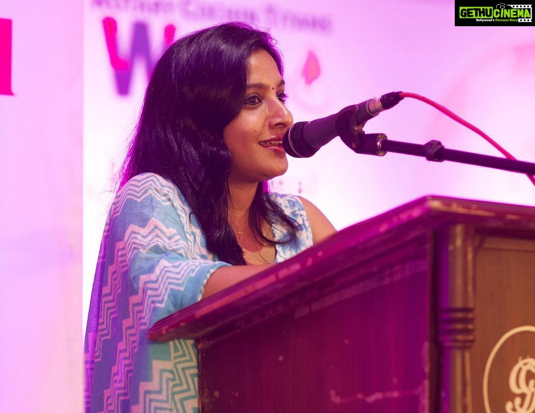 Alphy Panjikaran Instagram - Women’s day celebration 🦋🦋 Glad to be the chief guest of women’s day celebration with Janamythri police and Rotary Cochin titans 💖🦋 #blessed #womensday #celebration #special #janamythripolice #janamythri_police_station #kochi #happiness #goodvibes #instagram #function #awards #2023 #women #womenempowerment #proudwoman Thevara