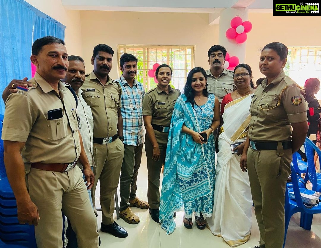 Alphy Panjikaran Instagram - Women’s day celebration 🦋🦋 Glad to be the chief guest of women’s day celebration with Janamythri police and Rotary Cochin titans 💖🦋 #blessed #womensday #celebration #special #janamythripolice #janamythri_police_station #kochi #happiness #goodvibes #instagram #function #awards #2023 #women #womenempowerment #proudwoman Thevara
