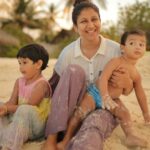 Alya Manasa Instagram - Family is everything 😍 Happy 1st year birthday my Arsh chottu😘 @dhanush__photography @touronholidays @fushifaru Fushifaru Maldives