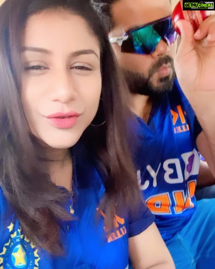 Alya Manasa Instagram - On the way to chepauk stadium India vs Australia 3 rd ODI
