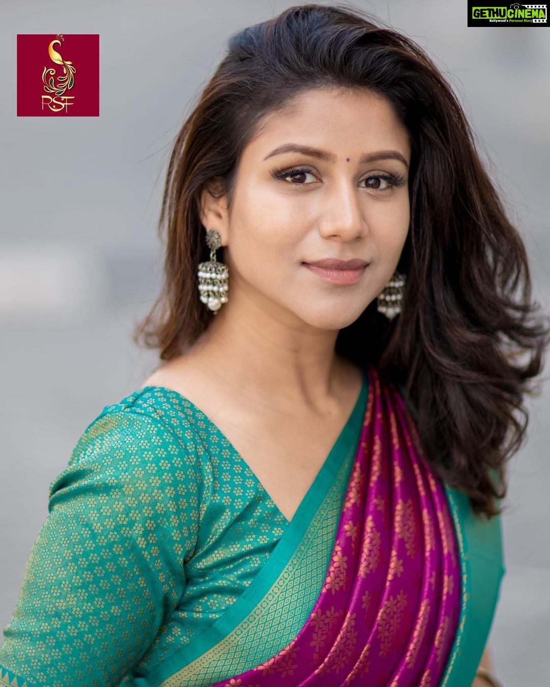 Alya Manasa Instagram - Loved this “beauty me” look Team behind Saree @rs_fashionss_ Captured @dhanush__photography Jewellery @vp.avenue