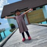 Alya Manasa Instagram - My pattu enjoying her Holiday Thank you @touronholidays @fushifaru