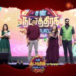 Alya Manasa Instagram - You Both Make Our Heart Smile 😍 Stills From Sun Natchathira Kondattam - Tiruppur #SunTV #SNKTiruppur #Iniya @alya_manasa @rishi_raj_nadigan