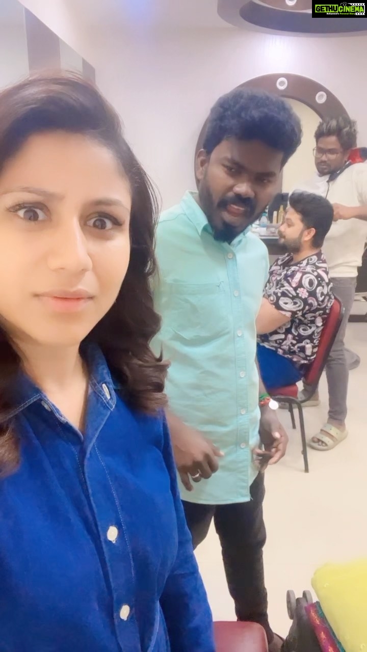 Alya Manasa Instagram - Reels of the day with my asst #shooting spot @suntv