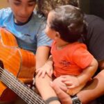Alya Manasa Instagram - He is amazing @ cutuuuu Arsh 🤩 #mycrew for the new upcoming album song😇😍wait to see The weight