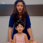 Alya Manasa Instagram - Omg she is confidently starting the steps befor I start 😍🥰She is impressing me everyday