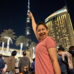 Alya Manasa Instagram - Happy new year 2023 to each & everyone from @alya_manasa @sanjeev_karthick @touronholidays Burj Khalifa