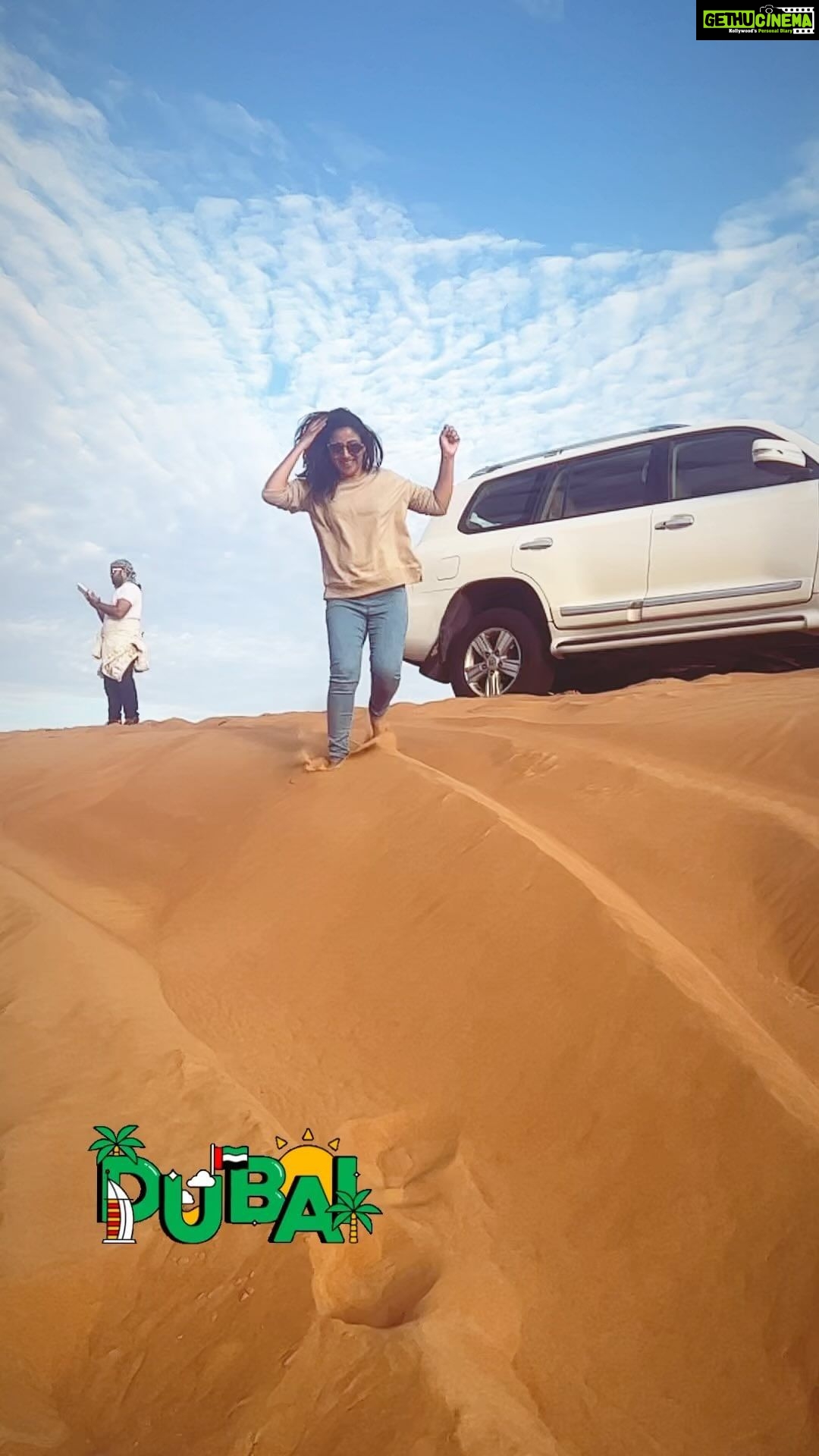 Alya Manasa Instagram - Wow amazing experience for the 1st time Dessert safari Thank you @touronholidays 🤩