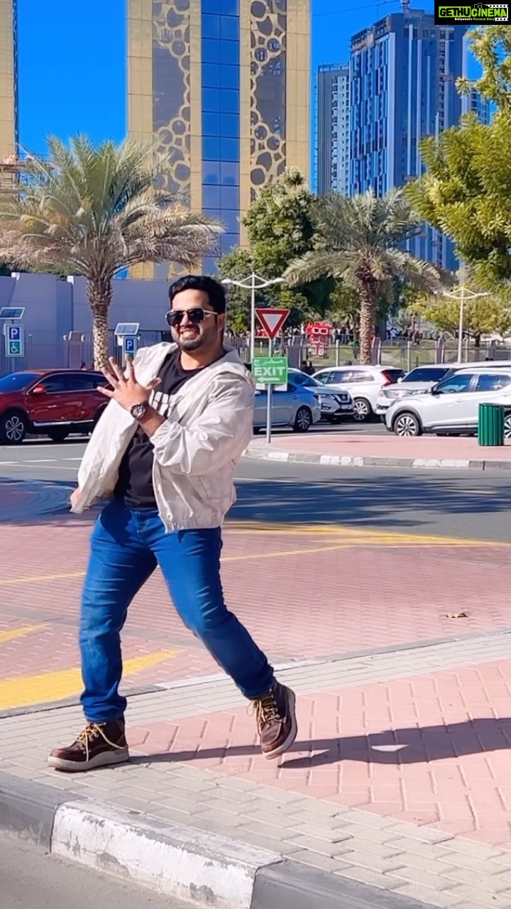 Alya Manasa Instagram - Happiness @ dubai frame @touronholidays Dubai Frame برواز دبي
