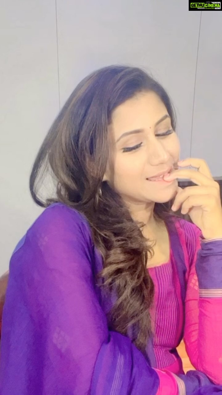 Alya Manasa Instagram - Reels of the day from ‘iniya’ set @suntv @saregamatamil
